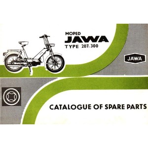 Jawa Moped Typ 207/300 Ersatzteilkatalog