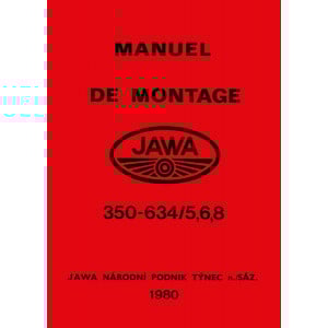 Jawa 350, 2-Zylinder, für Typ 634/5,6,8 Reparaturanleitung