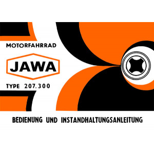 Jawa Moped Typ 207 und 300 Betriebsanleitung