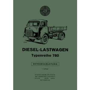 Steyr 780 LKW Frontlenker 6-Zylinder, Betriebsanleitung