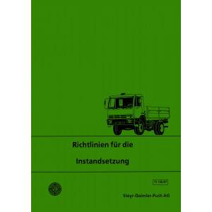 Steyr Mittelschwere LKW - Richtlinien für die Instandsetzung