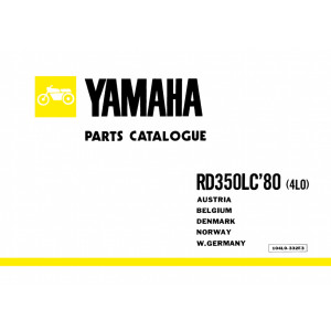 Yamaha RD 350 LC Ersatzteilkatalog