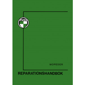 Puch Mopeder X 30, MS, MSV, MSA, VSD, VZ / V3, M 50, Maxi, MC 50/60, VS, DS / DSN Reparationshandbok