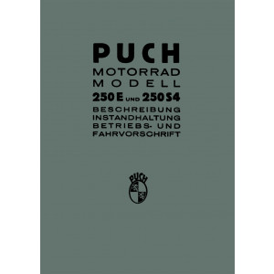Puch 250E und 250S4 Betriebsanleitung