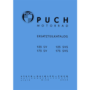 Puch 125 SV und 175 SV Ersatzteilkatalog