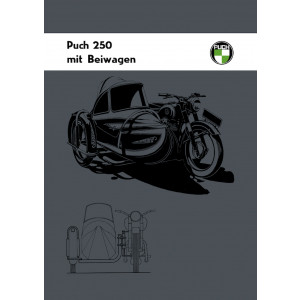 Puch 250 TF Beiwagen-Anschlusspläne