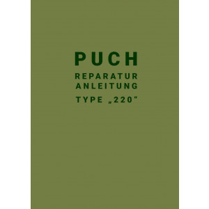 Puch Type 220 Reparaturanleitung