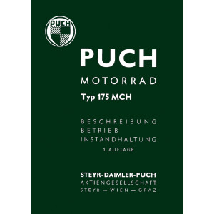 Puch 175 MCH (österreichisches Bundesheer), Betriebsanleitung