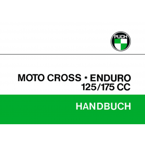 Puch Motocross, Enduro 125/175 cc, Betriebs- und Reparaturanleitung