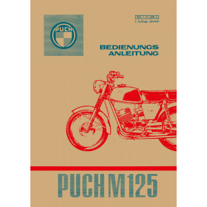Puch Motorrad M 125, Betriebsanleitung