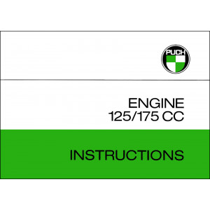 Puch Engine 125/ 175 cc, Betriebs- und Reparaturanleitung
