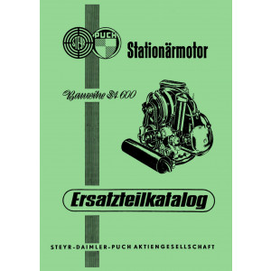 Puch Stationärmotor ST 600, Ersatzteilkatalog