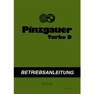 Puch Pinzgauer 716 und 718 Turbo Diesel Betriebsanleitung