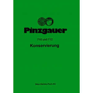 Puch Pinzgauer 710 M, 712 M, 710 K, 712 K, Konservierungspläne zur Nachkonservierung von Spalten und Hohlräumen