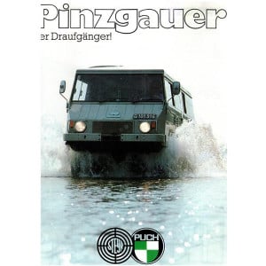 Puch Pinzgauer Prospekt - Der Draufgänger