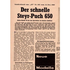 Der schnelle Steyr Puch