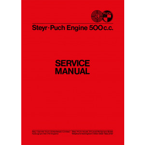Puch 500 Engine Service Manual
