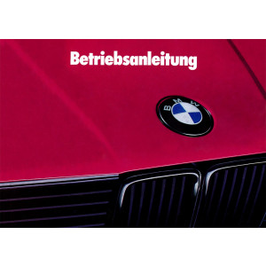 BMW Touring, Betriebsanleitung