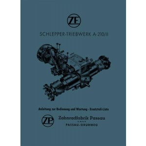 ZF A-210/II Betriebs- und Reparaturanleitung, Ersatzteilkatalog