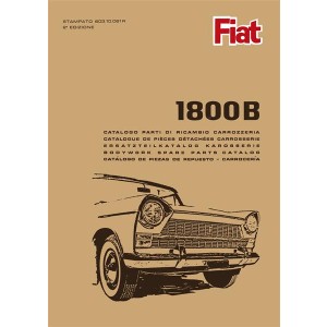 Fiat 1800 B Ersatzteilkatalog