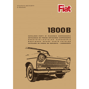 Fiat 1800 B Ersatzteilkatalog