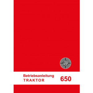 Steyr 650 Traktor Betriebsanleitung