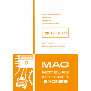 MAG Motor 2084-SRL x 17 Ersatzteilkatalog