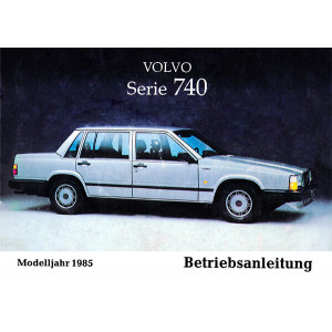 Volvo 740 Betriebsanleitung