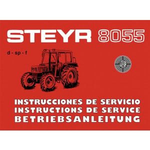 Steyr 8055 Traktor Betriebsanleitung