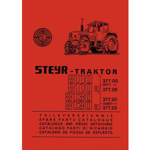 Steyr 8110 8110a 8130 8130a Traktor Ersatzteilkatalog