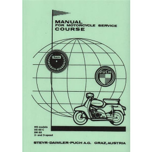 Allstate Sears/Puch MS 50, DS 60 C, SM 60 Manual for Motorcycle Service Course