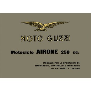 Moto Guzzi Airone 250 Sport und Tourismo Reparaturanleitung