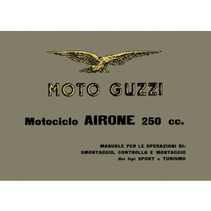 Moto Guzzi Airone 250 Sport und Tourismo Reparaturanleitung