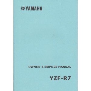 Yamaha YZF-R7 Service Manual