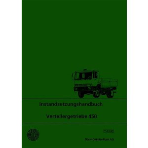 Steyr Verteilergetriebe 450 Instandsetzungshandbuch