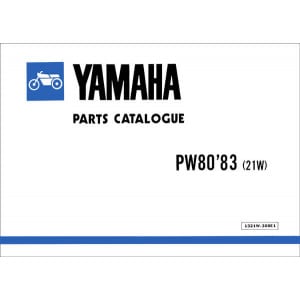Yamaha PW 80 Parts Catalogue