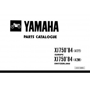 Yamaha XJ750 Parts Catalogue