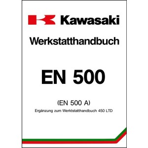 Kawasaki EN500 (EN500A) Ergänzung zum Werkstatthandbuch