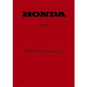 Honda XL250 Ersatzteilkatalog