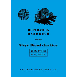 Steyr 180 Traktor Reparaturanleitung