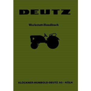 Deutz D25 und D25S Werkstatt-Handbuch