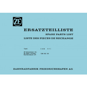ZF S6-36 RVI Ersatzteilliste
