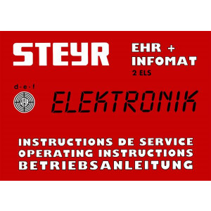 Steyr 8080 8090 8110 8130 8150 8165 8170 8180 EHR Betriebsanleitung