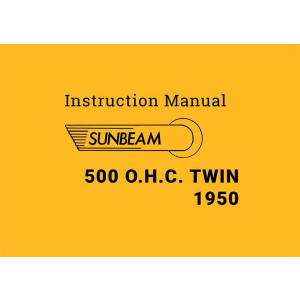 Sunbeam S7 und S8 Instruction Manual