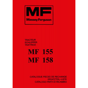 Massey-Ferguson MF155 und  MF158 Ersatzteilkatalog