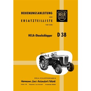 Hela (Hermann Lanz) D38 Betriebsanleitung