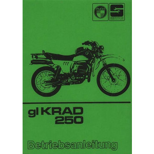 Puch gI Krad 250 mit Rotax-Motor, Österr. Bundesheer, Betriebsanleitung