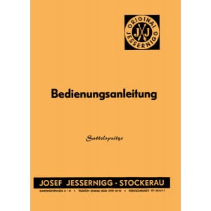 Jessernigg Sattelspritze Kombi und Polybran Membranpumpe P45 und  A.P., Bedienungsanleitung