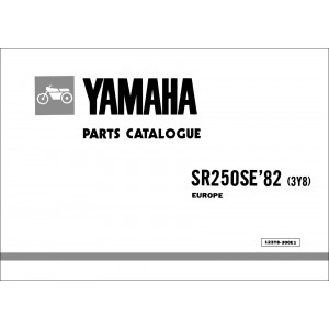 Yamaha SR 250 SE (3Y8), Parts Catalogue
