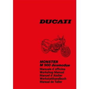 Ducati Monster M 900 desmodue Werkstatthandbuch